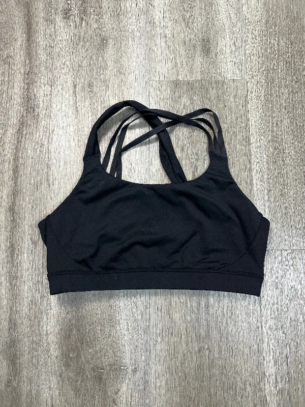 Athletic Bra By Athleta In Black, Size: L