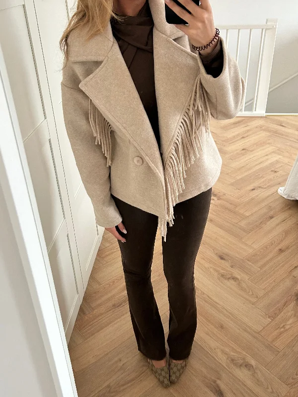 Beige Jacket