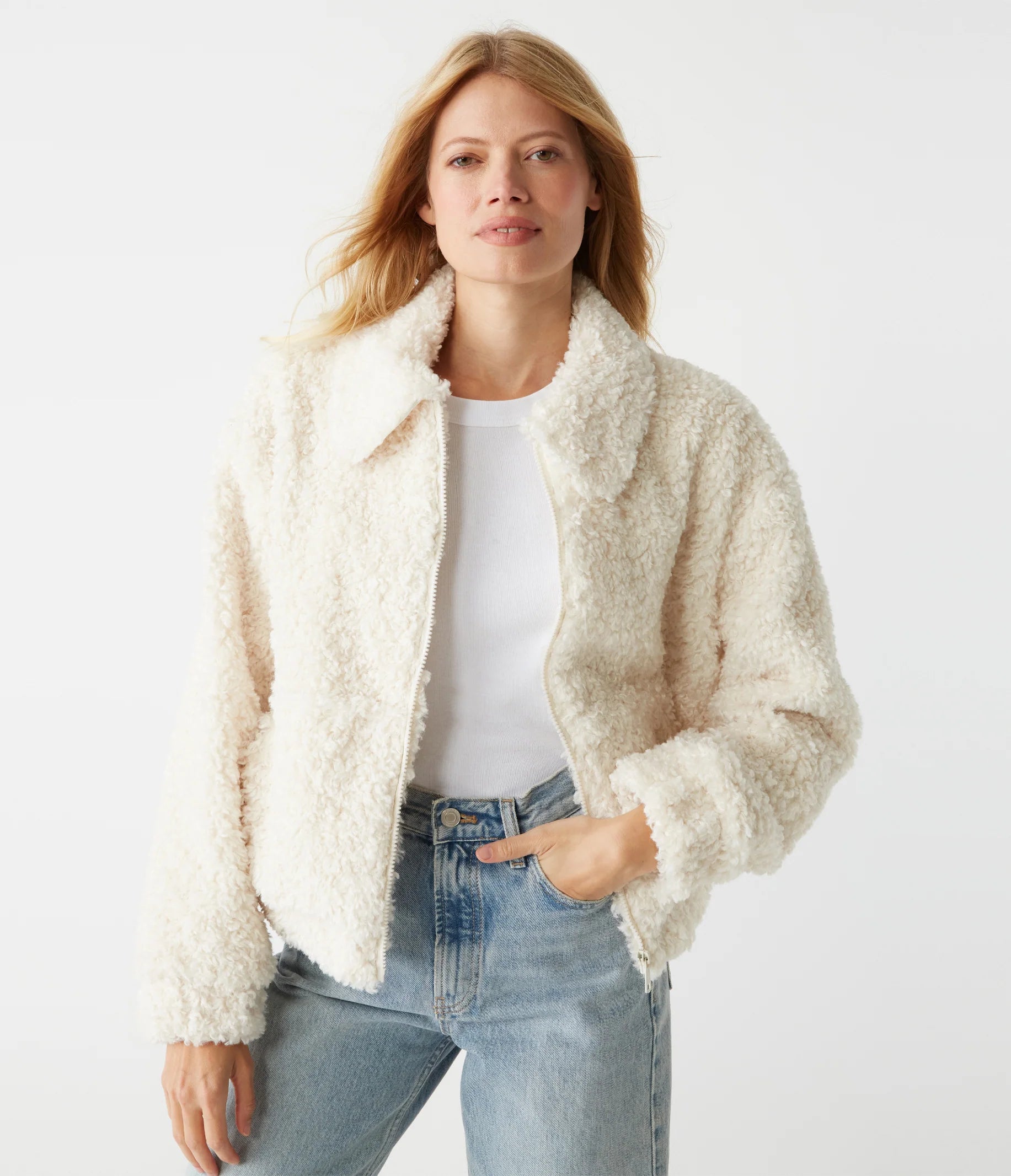 Ziggy Shaggy Shearling Jacket