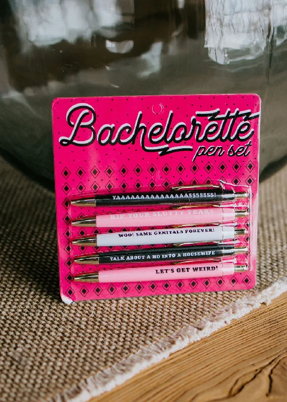 Bachelorette Pen Set