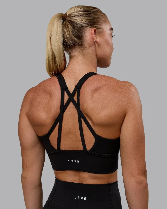 Circuit Sports Bra - Black