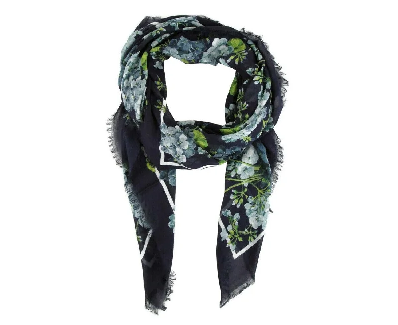 Gucci Women's  Modal / Silk With  Bloom Print Scarf