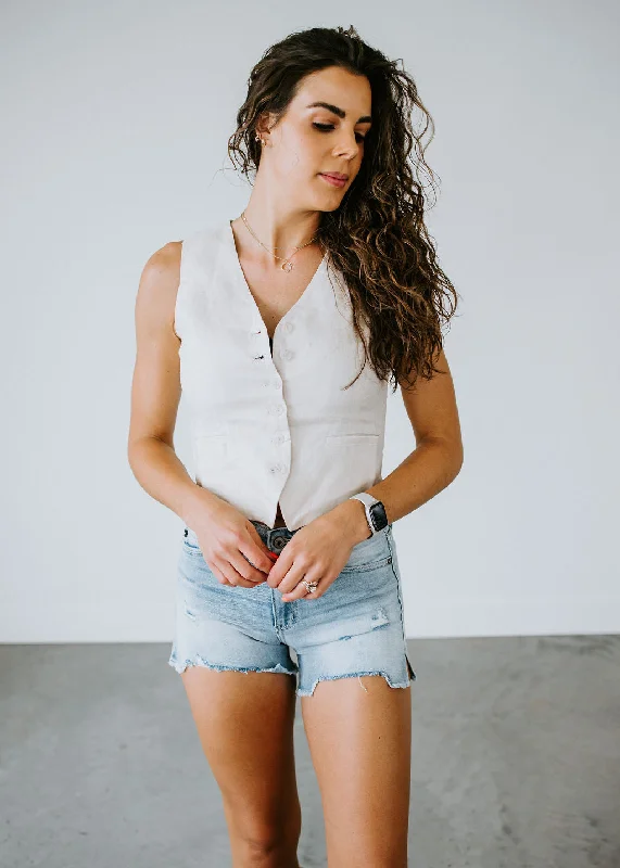 Pell Linen Vest