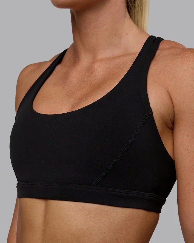 Precision Sports Bra - Black