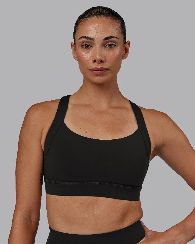 Advance Sports Bra - Pirate Black