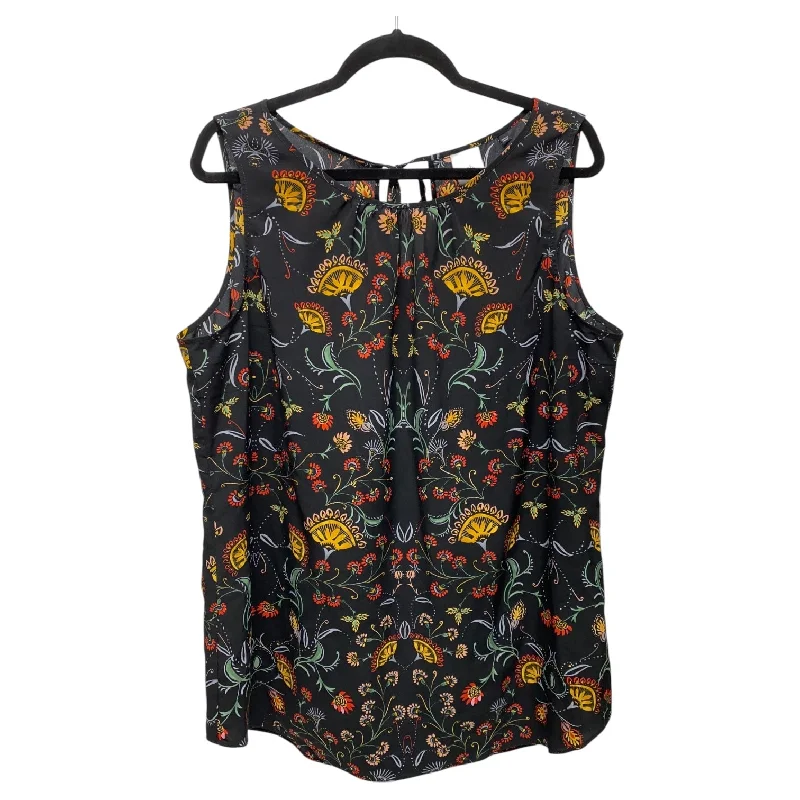 Top Sleeveless By Cabi In Black, Size: Xl