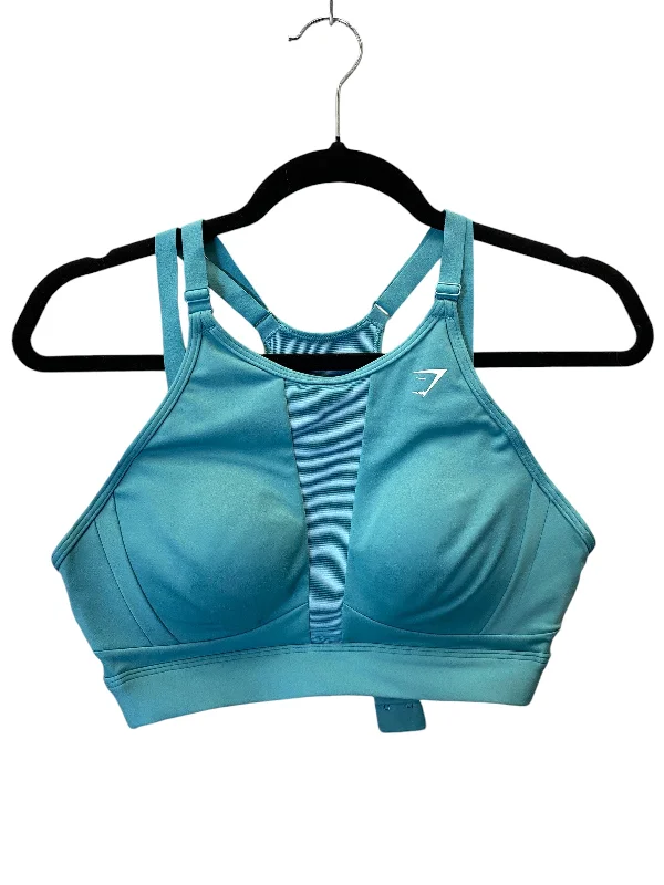 Athletic Bra By Gym Shark In Teal, Size: M