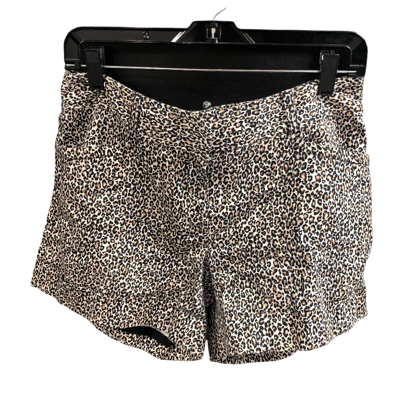 Shorts By White House Black Market In Animal Print, Size: 8