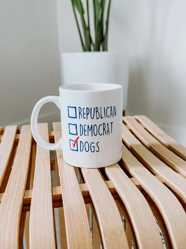 I Vote Dogs Mug