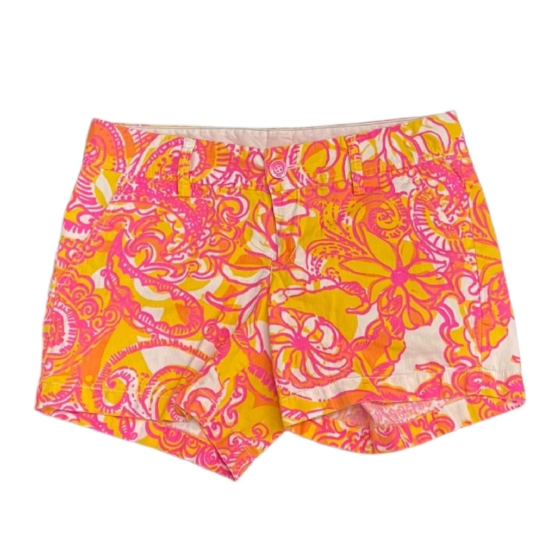 Shorts By Lilly Pulitzer In Orange & Pink, Size: 6