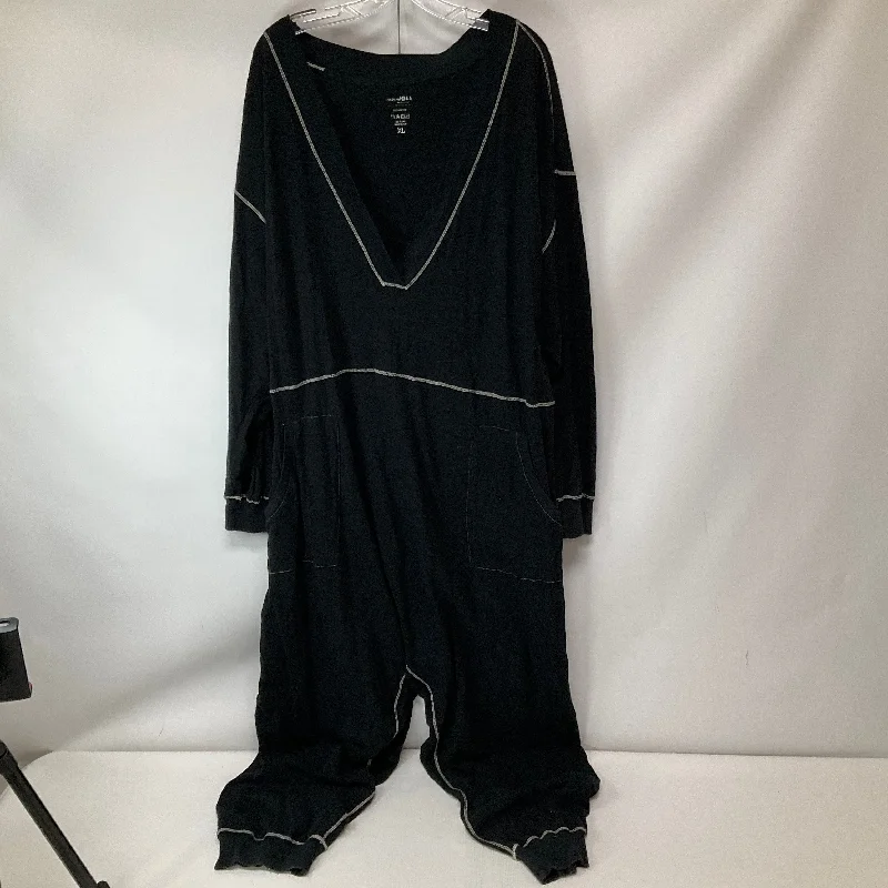 Jumpsuit By Natural Life In Black, Size: Xl