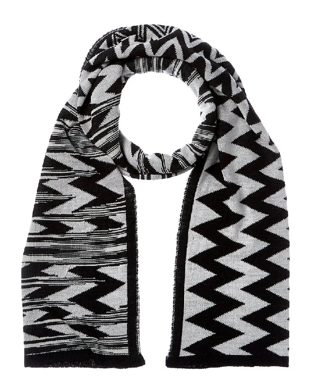 Missoni Logo Wool-Blend Scarf