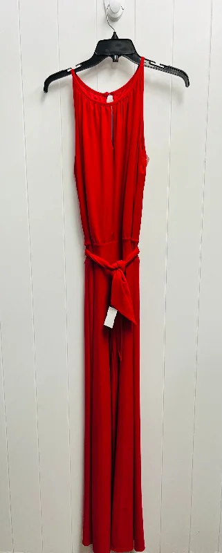 Jumpsuit By White House Black Market In Red, Size: Xs