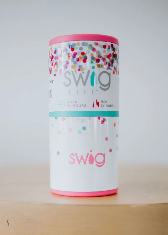 Confetti Skinny Can Cooler