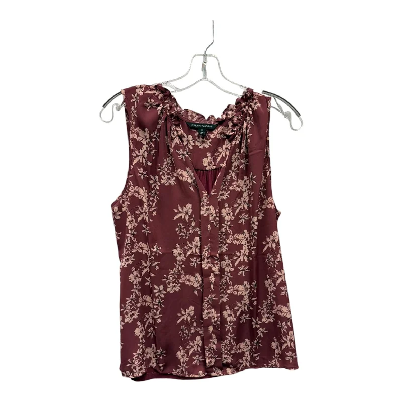 TOP SLEEVELESS by HAWTHORN In RED, Size: M