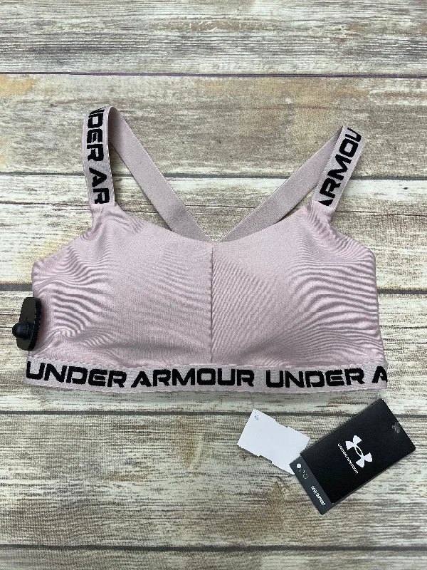 Athletic Bra By Under Armour In Pink, Size: M