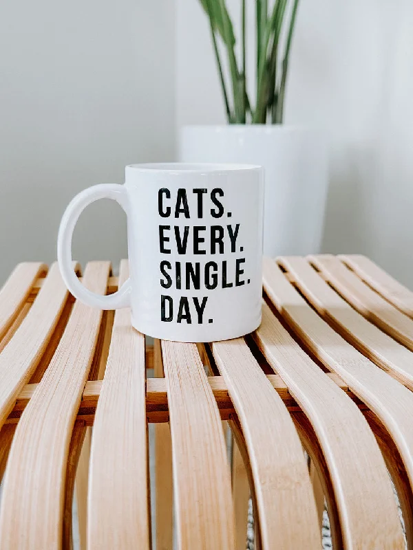 Cats Every Single Day Mug