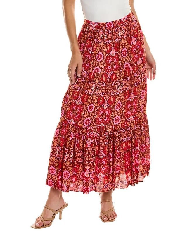 AMUR Murphy Tiered Skirt