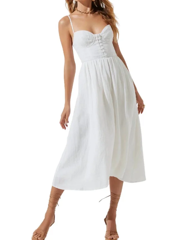 Ferreira Maxi Dress In White