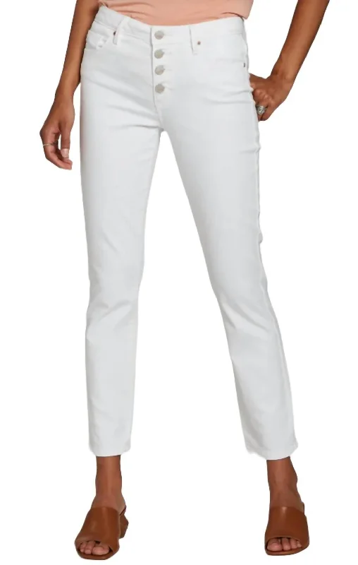 Blaire Optic Jeans In White