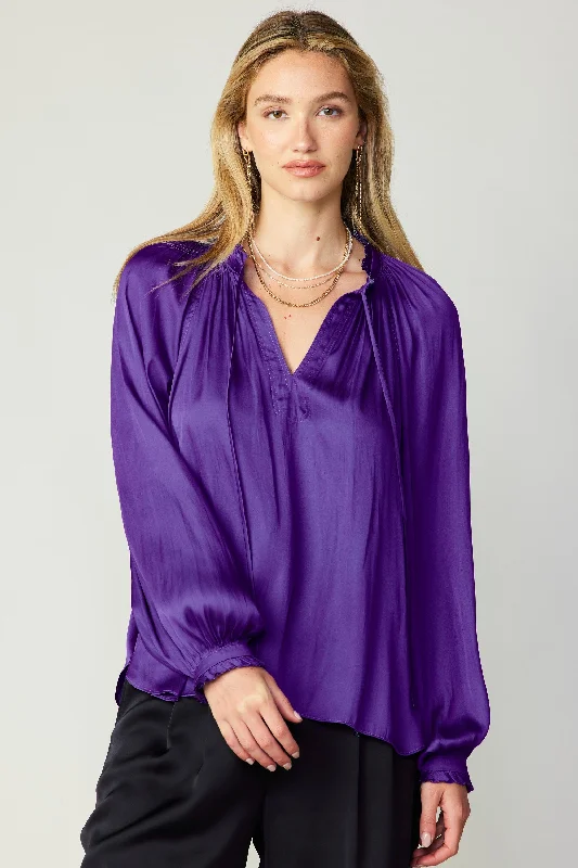 Ruffled Cuff Blouse