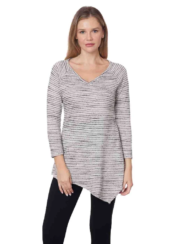 Tianello Pique' Knit Jersey Jacquard "Toni" Tunic