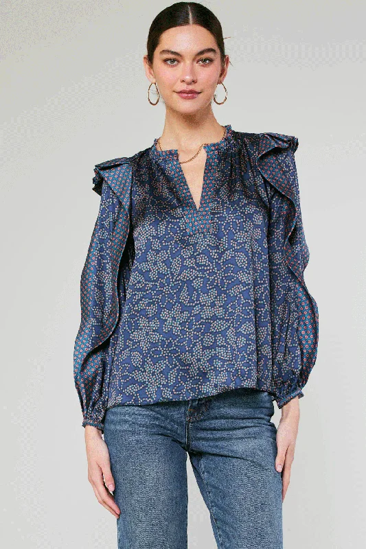 Floral Constellation Blouse