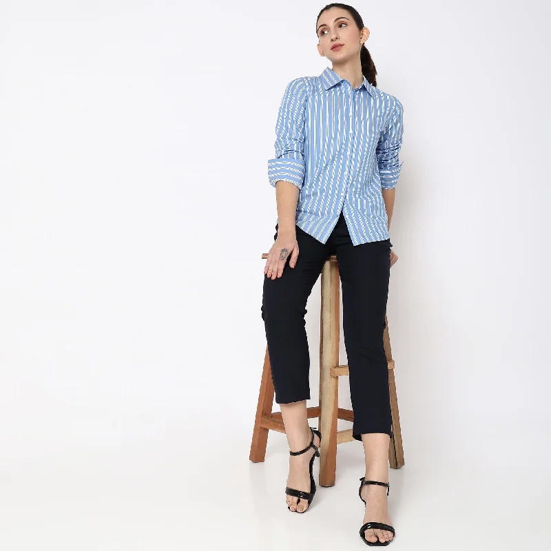 Regular Fit Striped Shirt