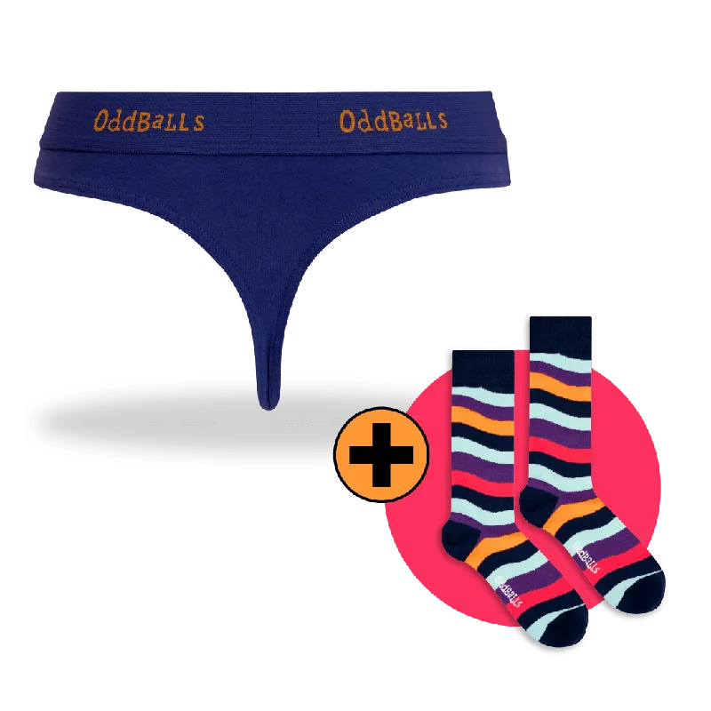 CLASSIC Subscription - Ladies Thong & Free Socks - Monthly Subscription