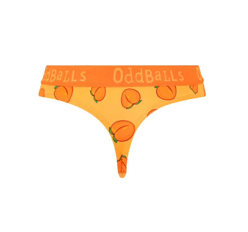 Peach - emoji® - Ladies Thong