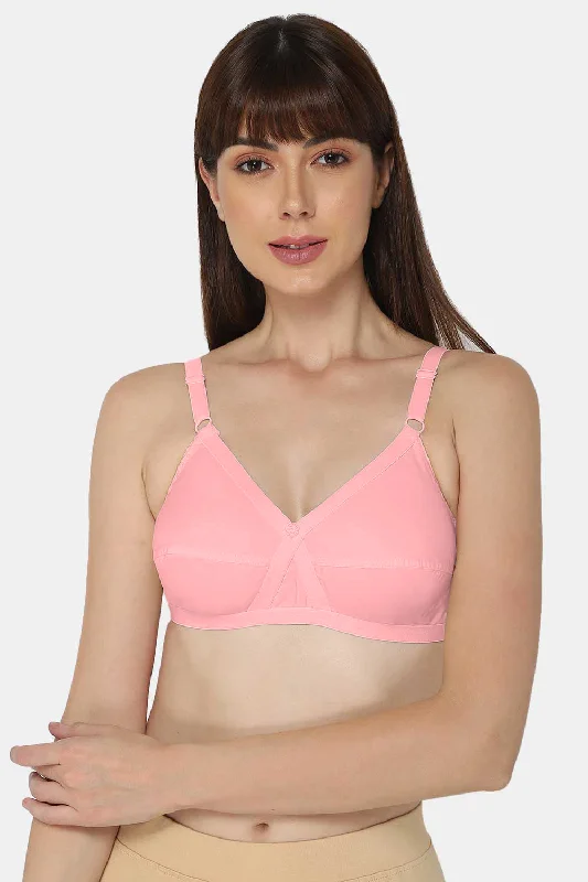 Naidu Hall Full Coverage Non-Wired Non-Padded Heritage Collection Cotton Saree Bra