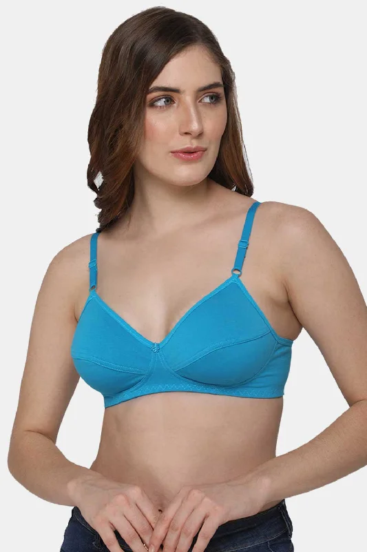 Naidu Hall Medium Coverage Non-Padded Non-Wired Everyday Saree Bra - Glori