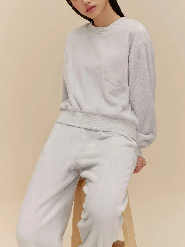 Classic Cozy Fleece Pajama Top