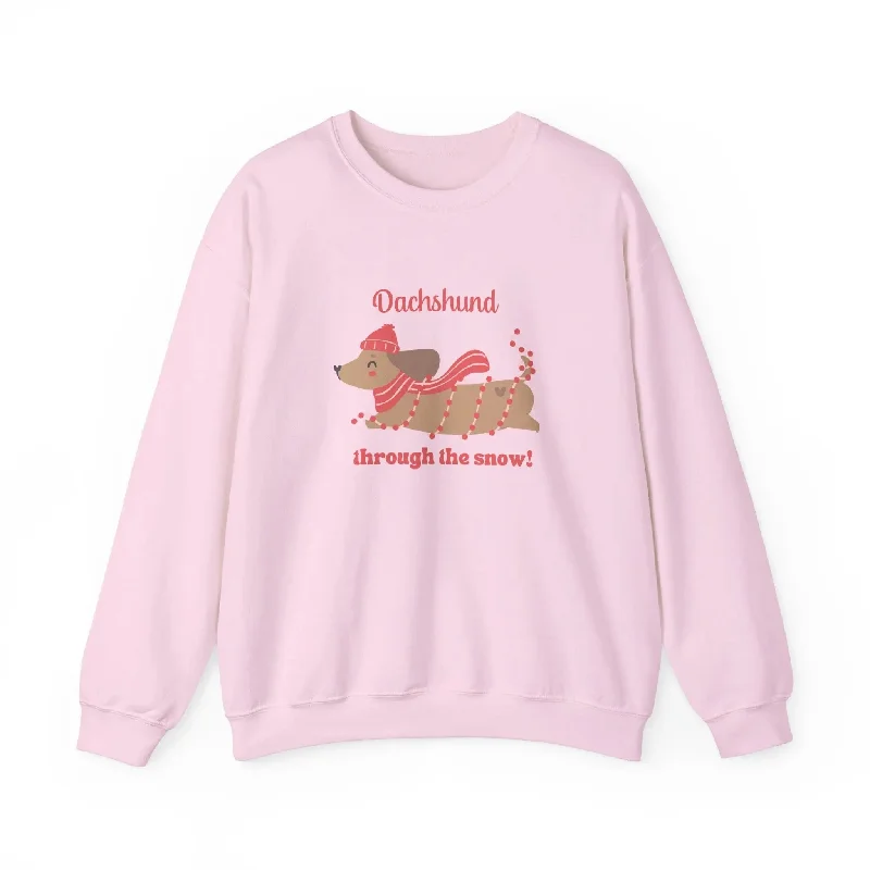 Dachshund Through the Snow Sweatshirt