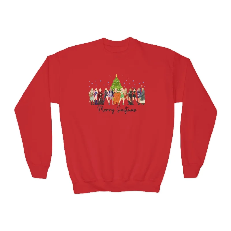 Merry Swiftmas Holiday Youth Sweatshirt